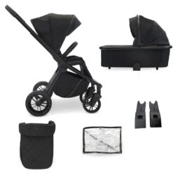 My Babiie MB450 2-in-1 Pushchair/Carrycot – Black
