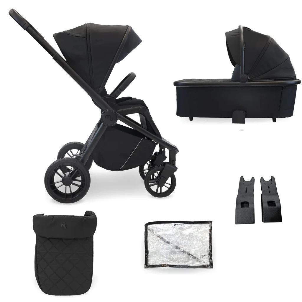 My Babiie MB450 2-in-1 Pushchair/Carrycot – Black 3 My Babiie MB450 2-in-1 Pushchair/Carrycot – Black