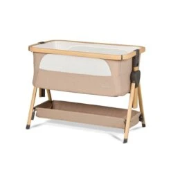 Silver Cross Seville 3+3 Piece Ultimate Newborn Room Set Bundle – Cashmere/Oak -Baby Supplies silver cross lunar bedside crib oatmeal 1 1