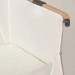 Silver Cross Lunar Bedside Crib – Oatmeal -Baby Supplies silver cross lunar bedside crib oatmeal 3