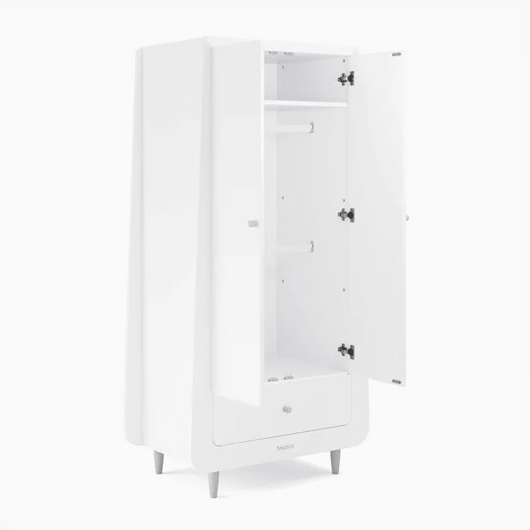 SnuzKot Skandi 5 Piece Nursery Room Set Bundle – White With Grey 13 SnuzKot Skandi 5 Piece Nursery Room Set Bundle – White With Grey - Image 11