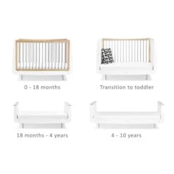 SnuzKot Skandi 5 Piece Nursery Room Set Bundle – White With Grey 17 SnuzKot Skandi 5 Piece Nursery Room Set Bundle – White With Grey -Baby Supplies snuzkot skandi grey 3 piece 4
