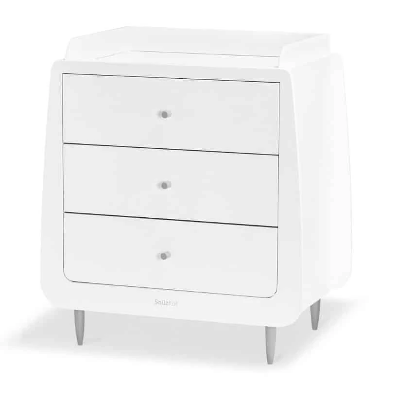 SnuzKot Skandi 5 Piece Nursery Room Set Bundle – White With Grey 9 SnuzKot Skandi 5 Piece Nursery Room Set Bundle – White With Grey - Image 7