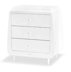 SnuzKot Skandi 5 Piece Nursery Room Set Bundle – White -Baby Supplies snuzkot skandi white 3 piece 7