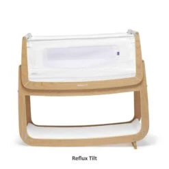 Snuzpod4 And SnuzBaskit With Stand Bundle – Natural And Grey -Baby Supplies snuzpod 4 bedside crib with mattress natural 057