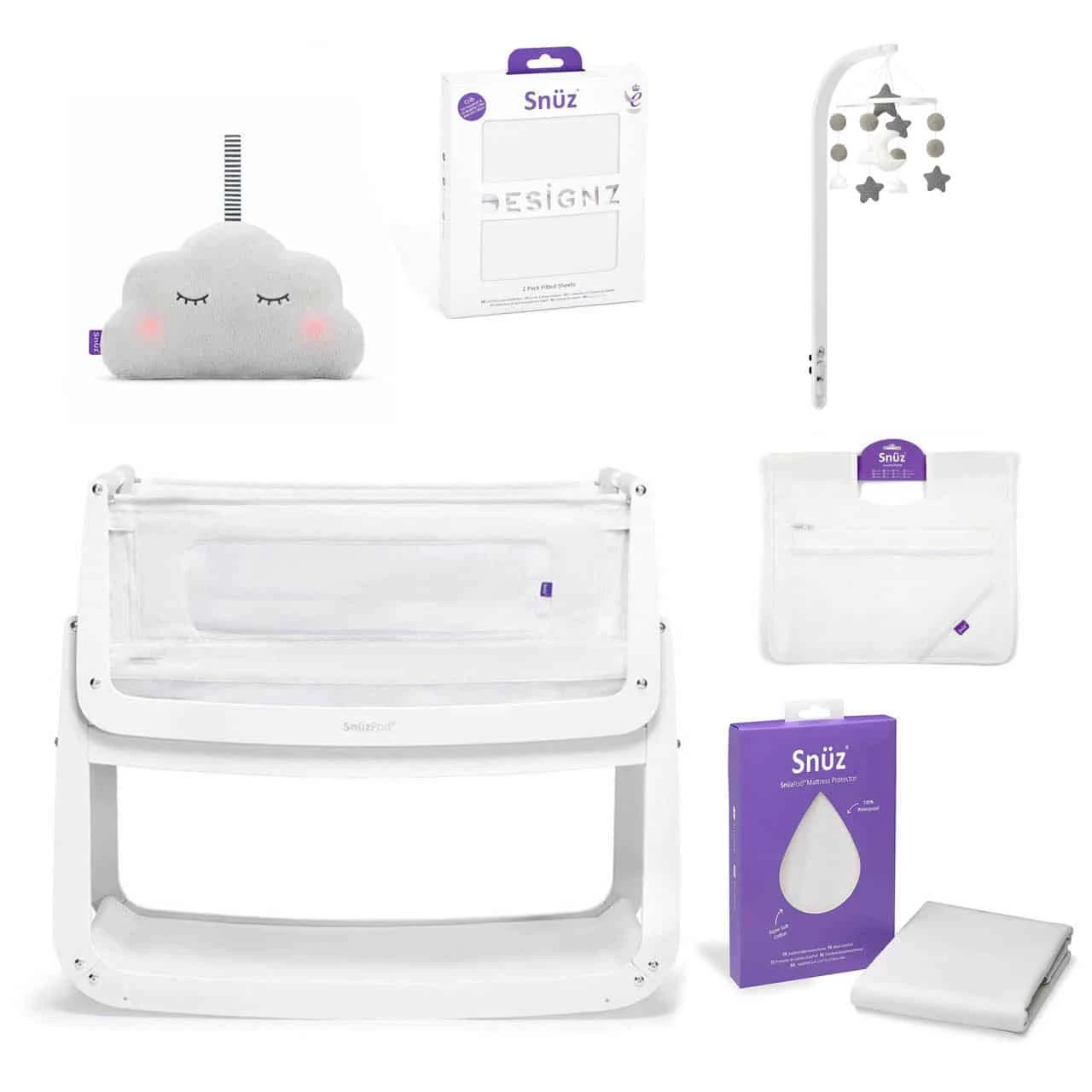 SnuzPod 4 Complete Bundle White 3 SnuzPod 4 Complete Bundle White