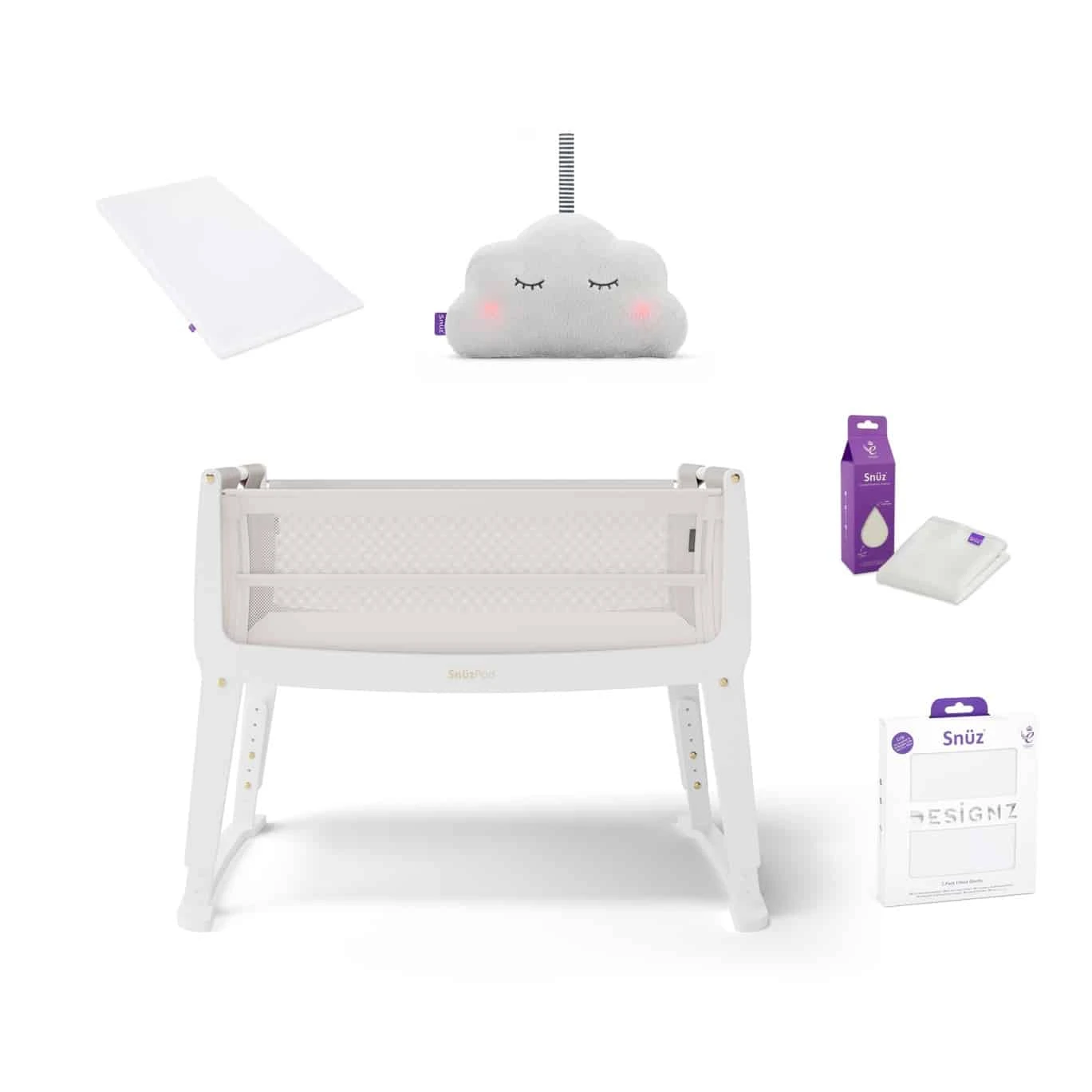 SnuzPod Studio Complete Bundle – Paris White 3 SnuzPod Studio Complete Bundle – Paris White