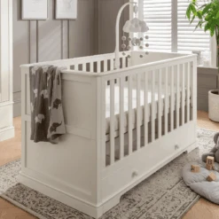 Mamas & Papas Oxford Cot Bed β Pure White