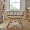 CuddleCo Aria Crib – Rattan -Baby Supplies tretw4tw