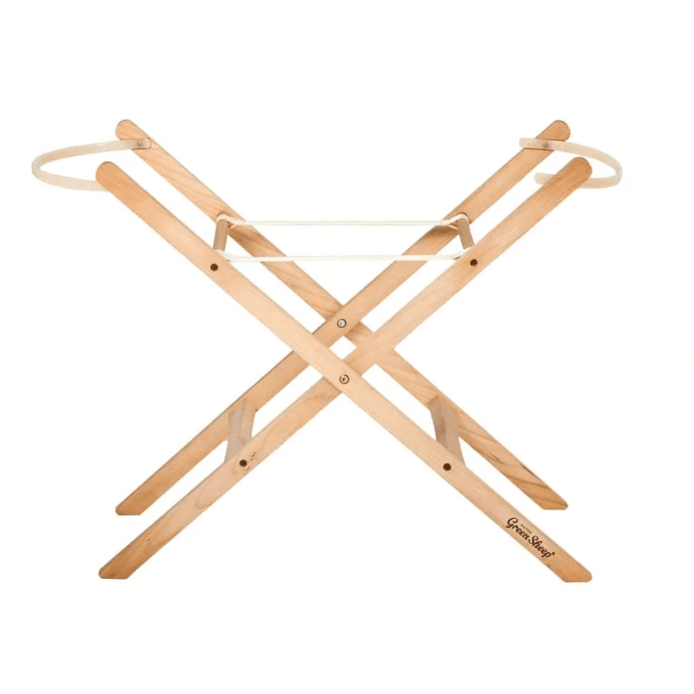 Little Green Sheep Moses Basket Stand 3 Little Green Sheep Moses Basket Stand