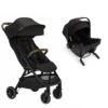 Nuna TRVL Compact Stroller And URBN Car Seat – Caviar