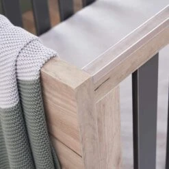 Tutti Bambini Como 3 Piece Nursery Room Set – Slate Grey/Distressed Oak -Baby Supplies tutti bambini como cot bed slate grey and distressed oak scaled 1