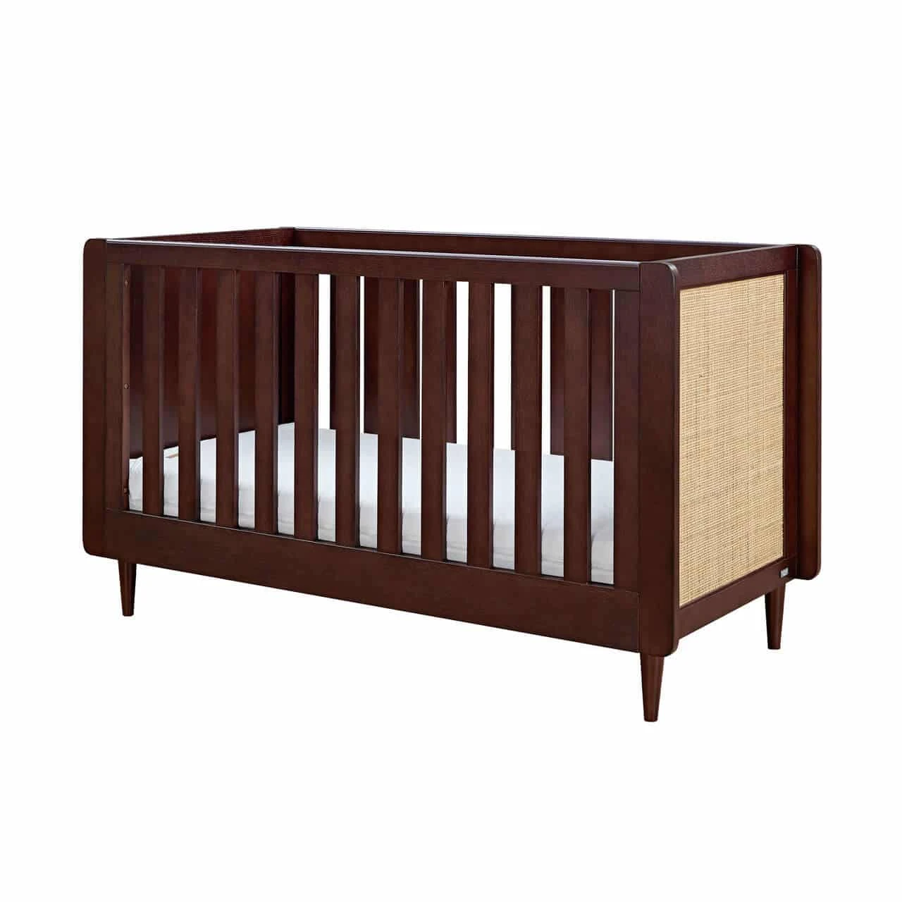 Tutti Bambini Japandi Cot Bed – Warm Walnut 4 Tutti Bambini Japandi Cot Bed – Warm Walnut - Image 2