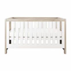 Tutti Bambini Modena 5 Piece Nursery Room Set With 3 X Shelves -White/Oak 19 Tutti Bambini Modena 5 Piece Nursery Room Set With 3 X Shelves -White/Oak -Baby Supplies tutti bambini modena cotbed 4