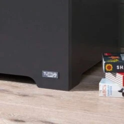 Tutti Bambini Rio 7 Piece Nursery Room Set With Shelves/Toy Box/Mattress – Slate Grey/Oak -Baby Supplies tutti bambini rio toy box slate grey oak 4