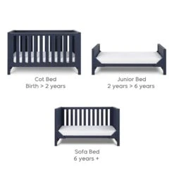 Tutti Bambini Tivoli 2 Piece Cot And Wardrobe Nursery Room Set -Baby Supplies tutti bambini tivoli cot bed 8 2