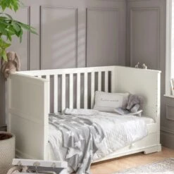 Mamas & Papas Oxford 2 Piece Nursery Room Set – Pure White -Baby Supplies tuuu 1