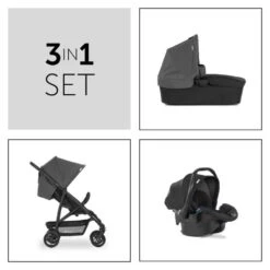 Hauck Rapid 4 Trioset Grey 23 Hauck Rapid 4 Trioset Grey -Baby Supplies tyyu