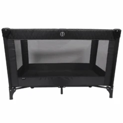 My Babiie Black Quilted Travel Cot -Baby Supplies uiyfy