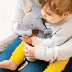Nattou Grey Tembo Musical Elephant 5 Nattou Grey Tembo Musical Elephant -Baby Supplies uoo9