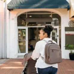 UPPAbaby Changing Backpack – Theo -Baby Supplies uppababy changing backpack theo lifestyle