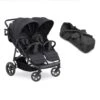 Hauck Melange Black Uptown Duo Twin Stroller/Carrycot Bundle 1 -Baby Supplies uptown duo and carrycot