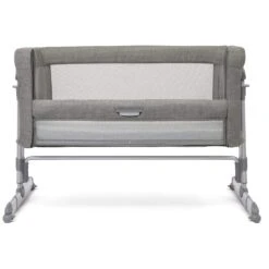 Joie Foggy Grey Roomie Glide Side Sleeping Crib -Baby Supplies vb
