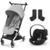 Cybex Libelle Travel System Fog Grey -Baby Supplies vdbghfjg