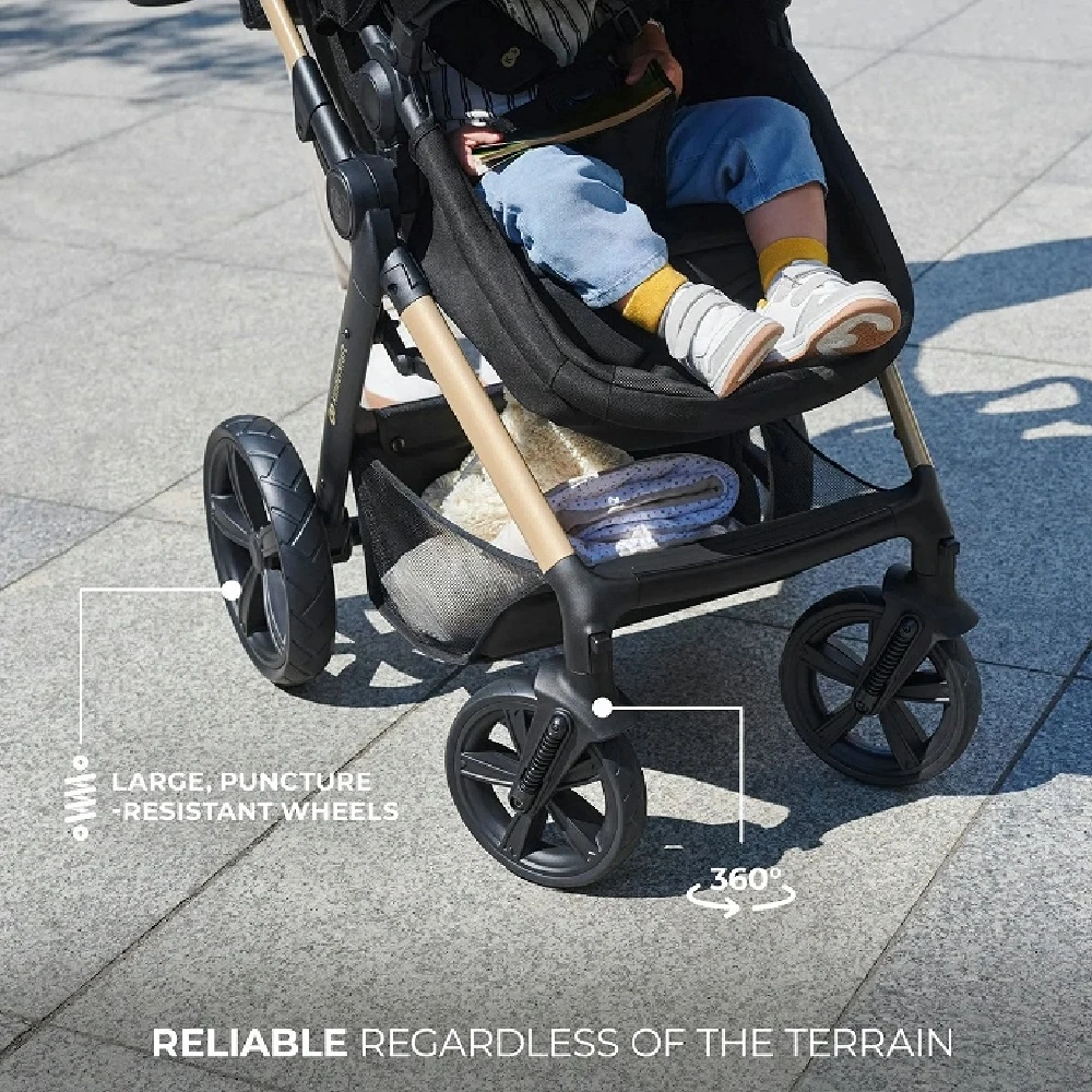 Kinderkraft MOOV 2 Travel System Beige 12 Kinderkraft MOOV 2 Travel System Beige - Image 10