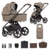 Venicci Tinum Upline SE 3 In 1 Pram With Car Seat Options – Powder -Baby Supplies venicci tinum upline se 2 in 1 puschair powder