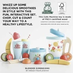 Le Toy Van Fruit And Smoothie Blender Set 14 Le Toy Van Fruit And Smoothie Blender Set -Baby Supplies vghj 1 2