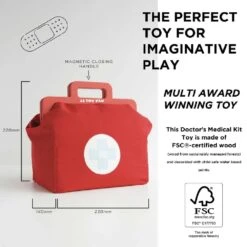 Le Toy Van Vintage Doctor Roleplay Wooden Kit -Baby Supplies vghjtu86