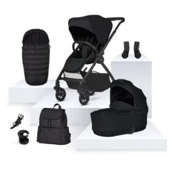 Silver Cross Dune 2 Space Pushchair With Accessory Bundle