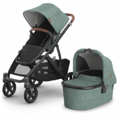 UPPAbaby VISTA V3 Double Pushchair And Carrycot – Gwen -Baby Supplies y464 1