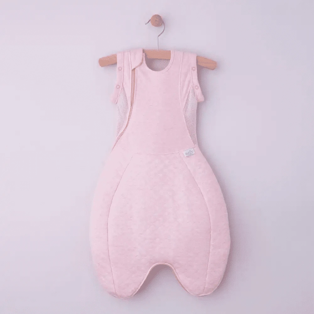 Purflo Swaddle To Sleep Bag Shell Pink All Seasons 0-4 Months, 2.5 Tog 4 Purflo Swaddle To Sleep Bag Shell Pink All Seasons 0-4 Months, 2.5 Tog - Image 2