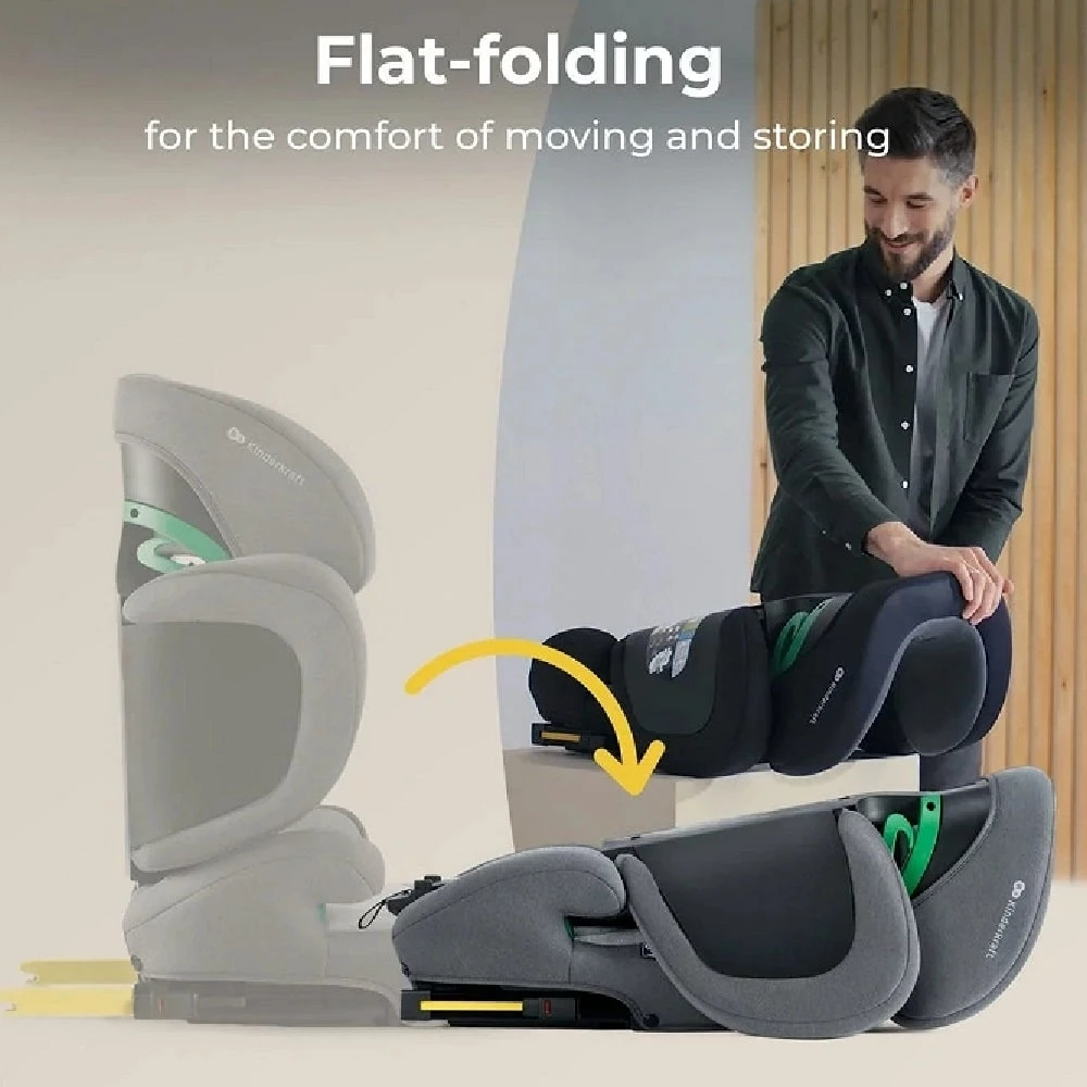 Kinderkraft XPAND 2 I-Size Car Seat Grey 6 Kinderkraft XPAND 2 I-Size Car Seat Grey - Image 4