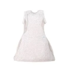 Purflo Swaddle To Sleep Bag Minimal Grey 0-4 Months, 0.5 Tog -Baby Supplies yiyui