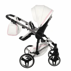 Junama Diamond Candy Pink 2in1 Pram -Baby Supplies yturr