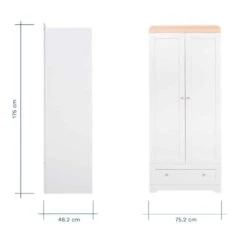 Tutti Bambini Rio 4 Piece Nursery Room Set – Dove Grey Oak -Baby Supplies ytutyuy