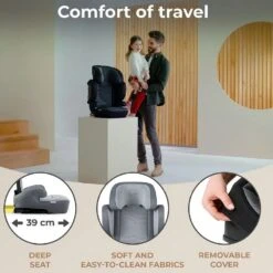 Kinderkraft XPAND 2 I-Size Car Seat Grey 20 Kinderkraft XPAND 2 I-Size Car Seat Grey -Baby Supplies yui7