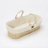 Little Green Sheep Natural Knitted Moses Basket & Mattress Linen 2 Little Green Sheep Natural Knitted Moses Basket & Mattress Linen -Baby Supplies yujyuy