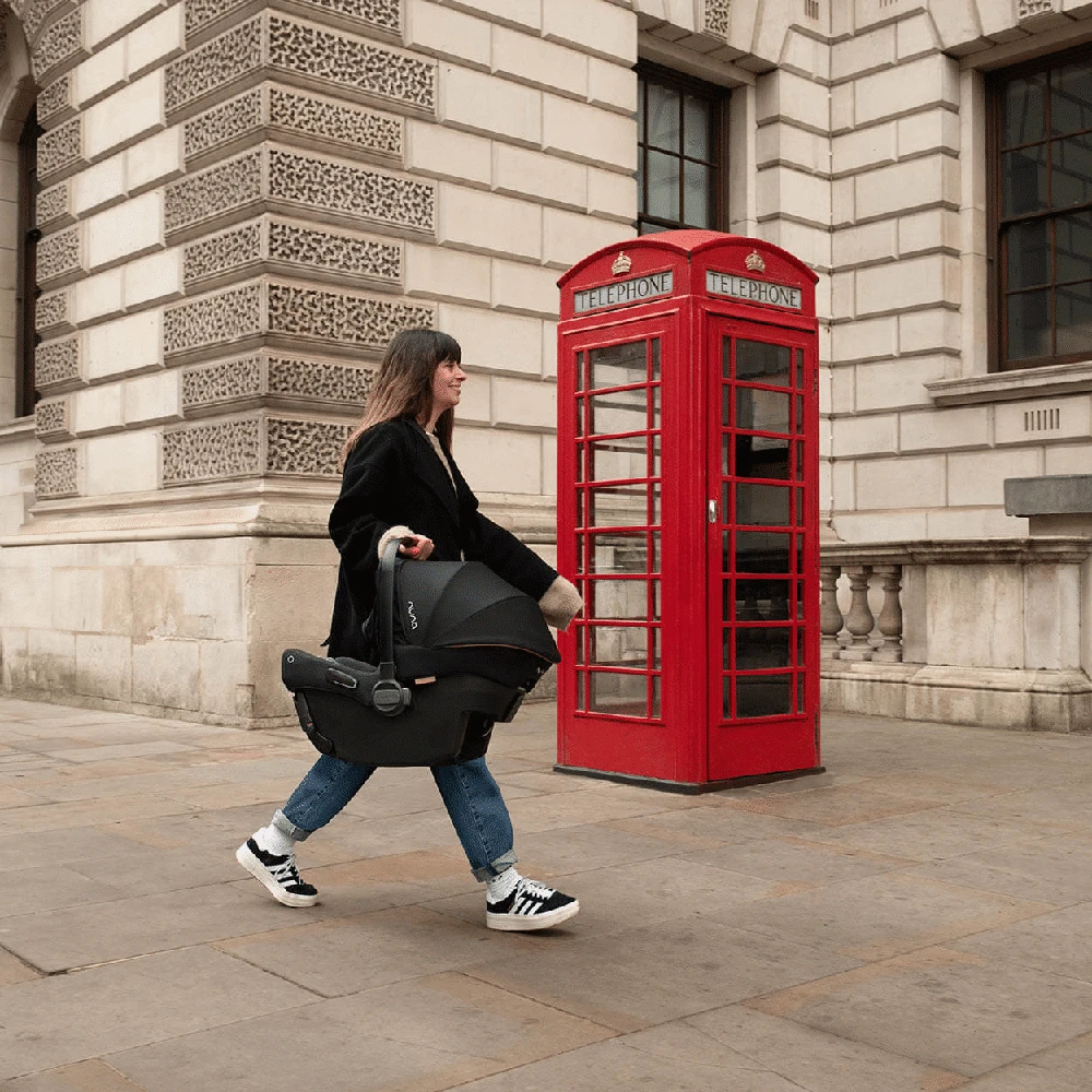 Nuna TRVL Compact Stroller And URBN Car Seat – Hazelwood 5 Nuna TRVL Compact Stroller And URBN Car Seat – Hazelwood - Image 4