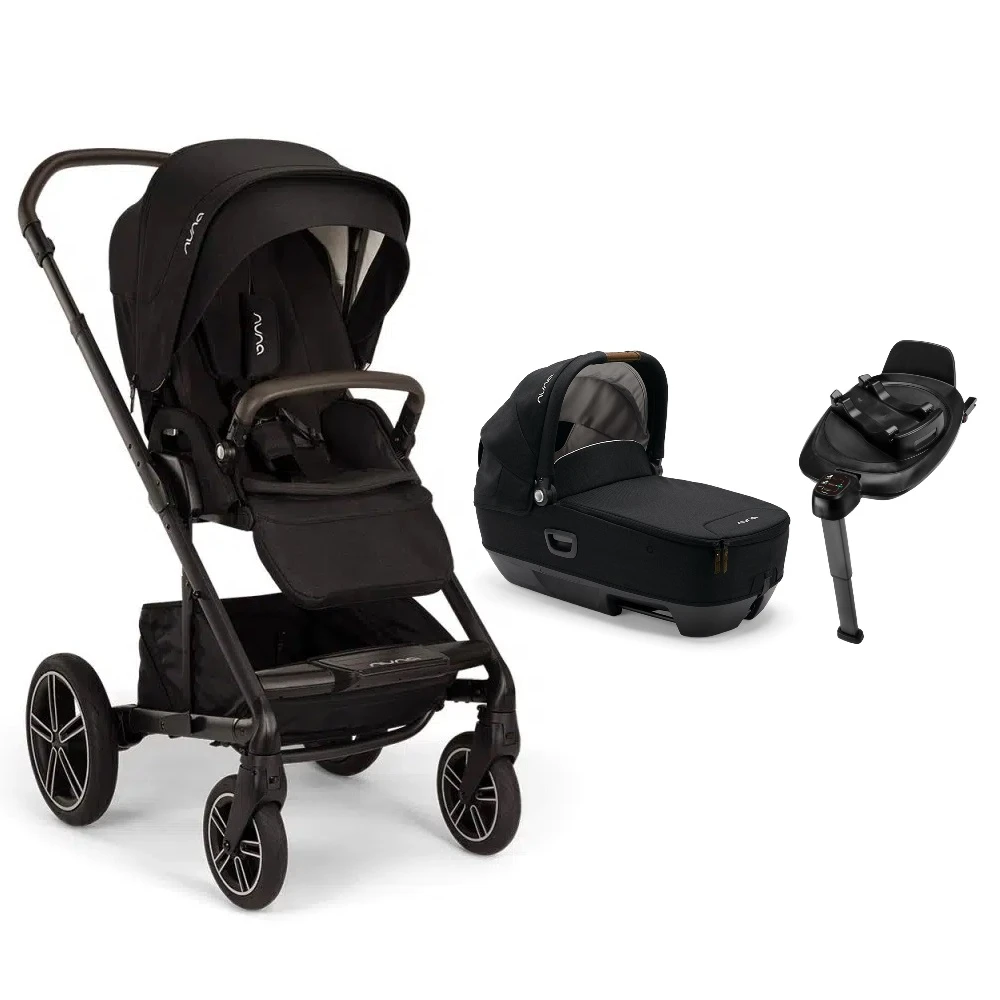 Nuna Mixx/Cari Next Bundle Caviar 3 Nuna Mixx/Cari Next Bundle Caviar