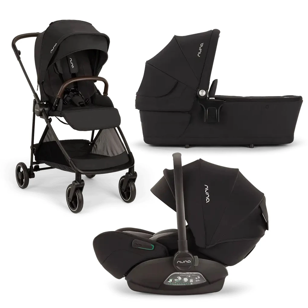 Nuna Ixxa Next Bundle Caviar 3 Nuna Ixxa Next Bundle Caviar