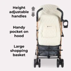 My Babiie Plus Stroller Quilted Champagne -Baby Supplies zsgeyr5u