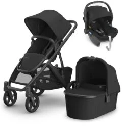 UPPAbaby VISTA V3 Travel System + Mesa I-Size Car Seat + Optional Base – Jake