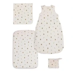 Silver Cross Rosa And Blue For Silver Cross Cot Bed Starter Set – Bunny Print