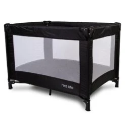 Red Kite Sleeptight Travel Cot – Black